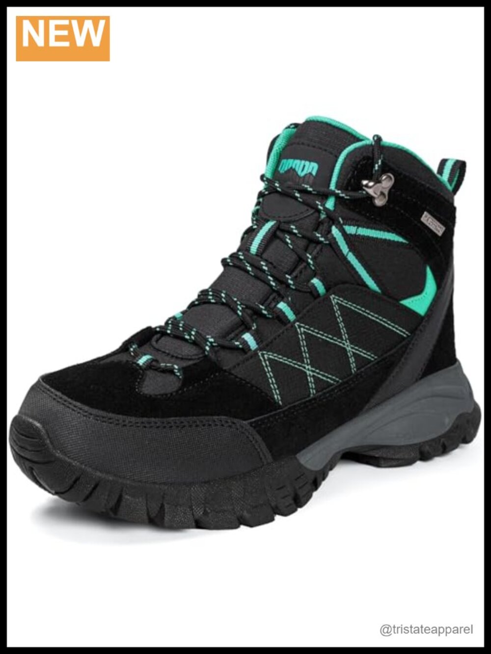 Waterproof Hiking Boots Lightweight Non Slip Ankle Support for Outdoor